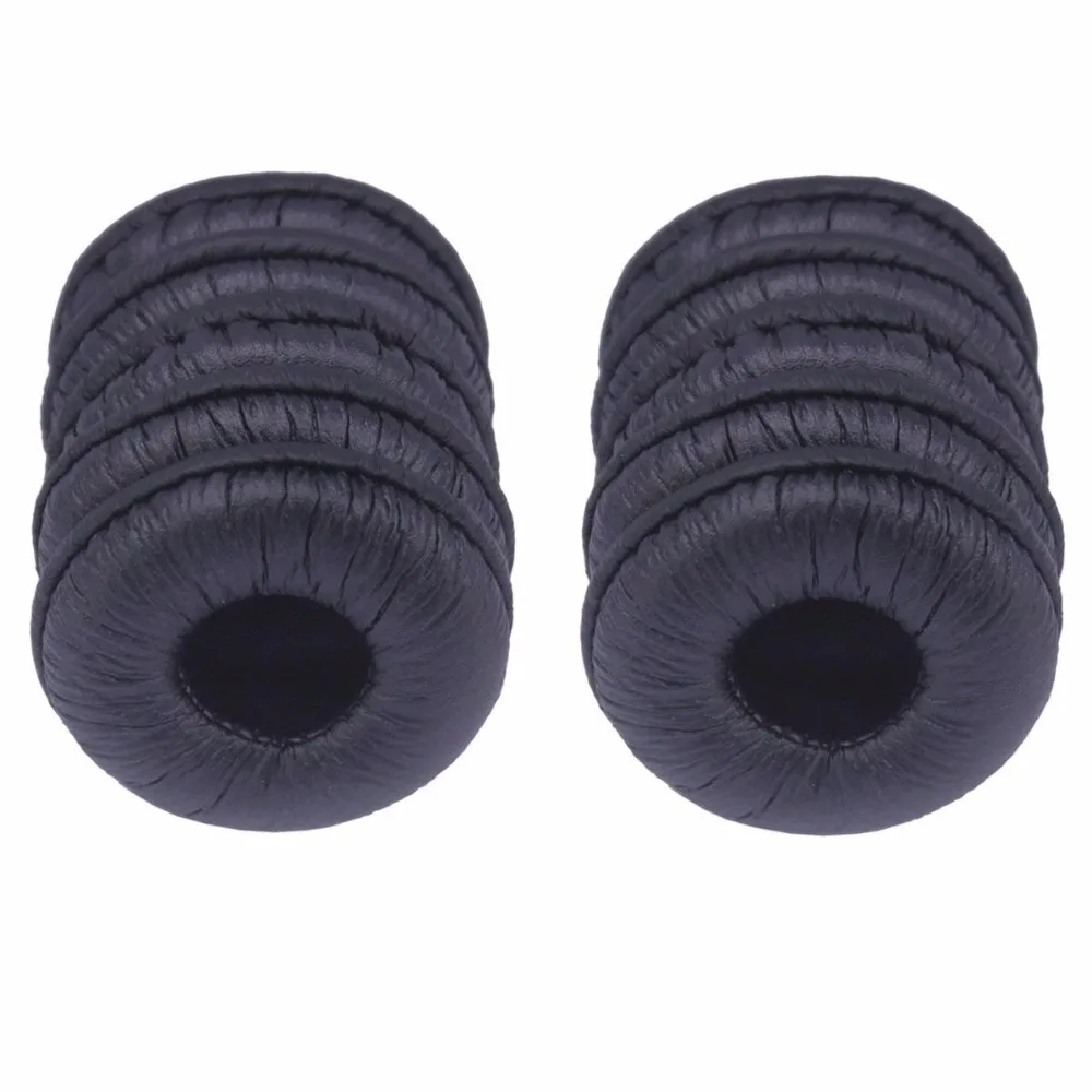 Wantek 10 Pack Ear Cushions leatherette Replacement for Plantronics and Most Standard Size Telephone Headset H251 H261 H351 H361
Wantek 10 Pack Ear Cushions leatherette Replacement for Plantronics and Most Standard Size Telephone Headset H251 H261 H351 H361