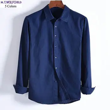 Free shipping Mens long sleeve linen shirts Business-Casual mens solid color cotton shirts fashion mens clothing tops S-4XL
Free shipping Mens long sleeve linen shirts Business-Casual mens solid color cotton shirts fashion mens clothing tops S-4XL