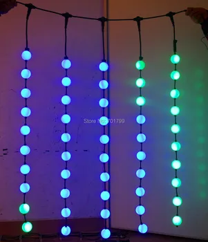 DC12V WS2811 G-50mm addressable pixel ball;10pixes*5lines with T splitter signal in series connection;1.44W each ball
DC12V WS2811 G-50mm addressable pixel ball;10pixes*5lines with T splitter signal in series connection;1.44W each ball