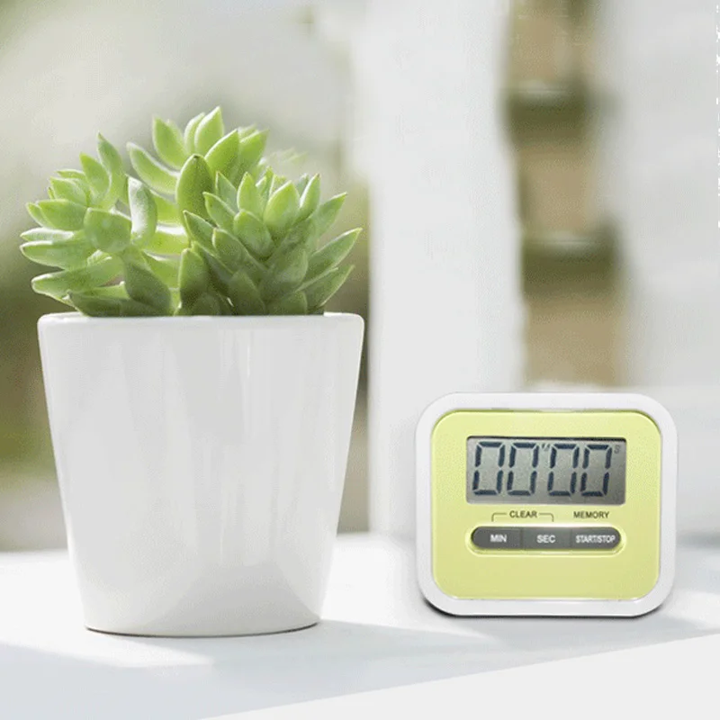 New 5 Colors Magnetic LCD Digital Kitchen Countdown Timer Alarm Kitchen Timer Practical Cooking Count Up Timer Loud Alarm Clocks
New 5 Colors Magnetic LCD Digital Kitchen Countdown Timer Alarm Kitchen Timer Practical Cooking Count Up Timer Loud Alarm Clocks