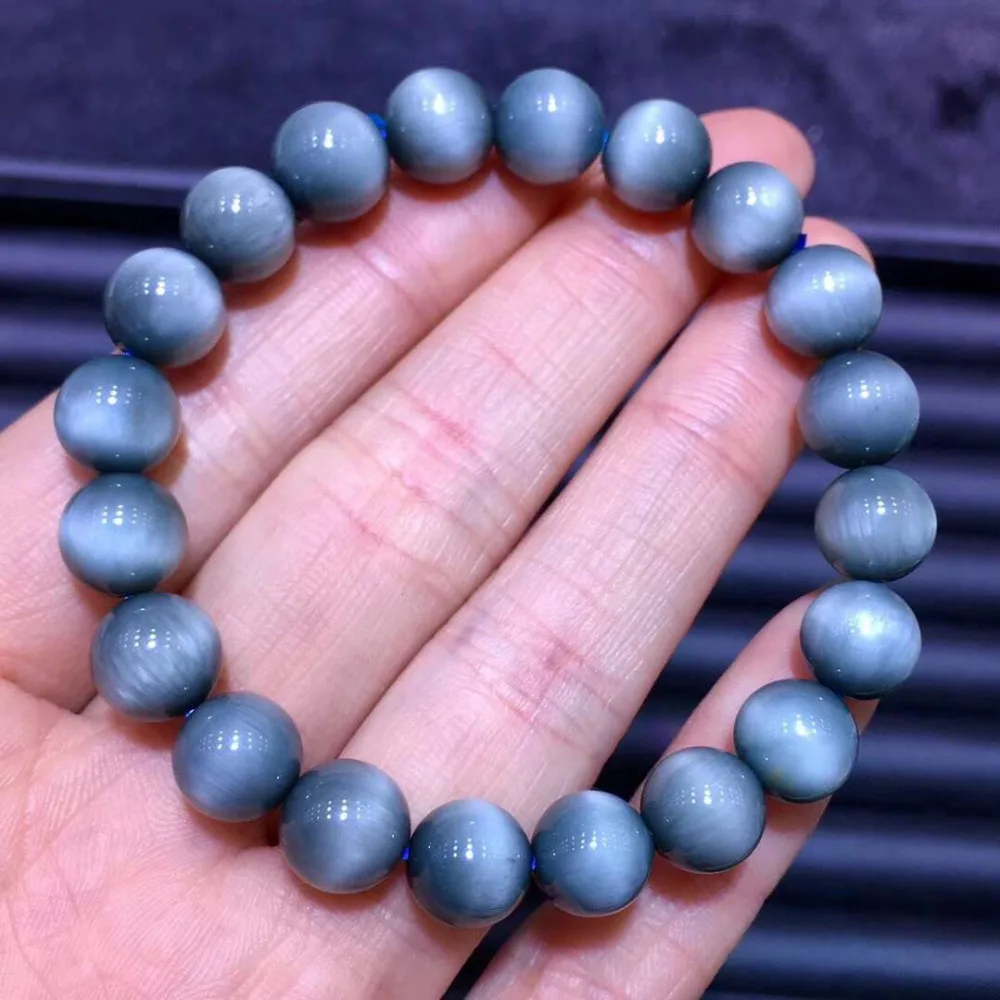 9mm Genuine Natural Blue Rutilated Quartz Crystal Bracelet Brazil Round Beads Gemstone For Woman Lady Gift Cat Eye Bracelets
9mm Genuine Natural Blue Rutilated Quartz Crystal Bracelet Brazil Round Beads Gemstone For Woman Lady Gift Cat Eye Bracelets