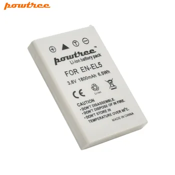 3.6v 1800mAh EN-EL5 EN EL5 ENEL5 batteries Li-ion Camera Battery For Nikon Coolpix P90 P100 P500 P510 P520
3.6v 1800mAh EN-EL5 EN EL5 ENEL5 batteries Li-ion Camera Battery For Nikon Coolpix P90 P100 P500 P510 P520