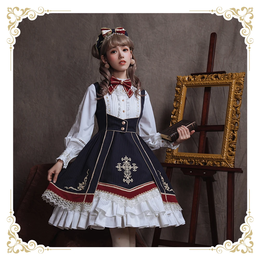 2019 Sale New Original Authentic Spot Balance Payment Sika Shenghui Cross Lolita Skirt Qiu Dong Daily Coat Long-sleeved Dress
2019 Sale New Original Authentic Spot Balance Payment Sika Shenghui Cross Lolita Skirt Qiu Dong Daily Coat Long-sleeved Dress