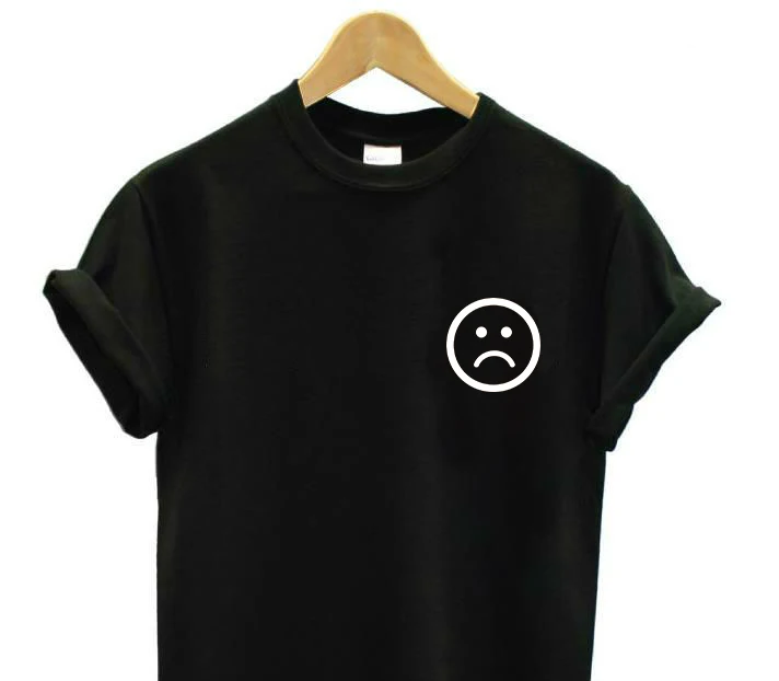 sad face pocket Print Women tshirt Cotton Casual Funny t shirts For Lady Top Tee Hipster Drop Ship Z-459
sad face pocket Print Women tshirt Cotton Casual Funny t shirts For Lady Top Tee Hipster Drop Ship Z-459