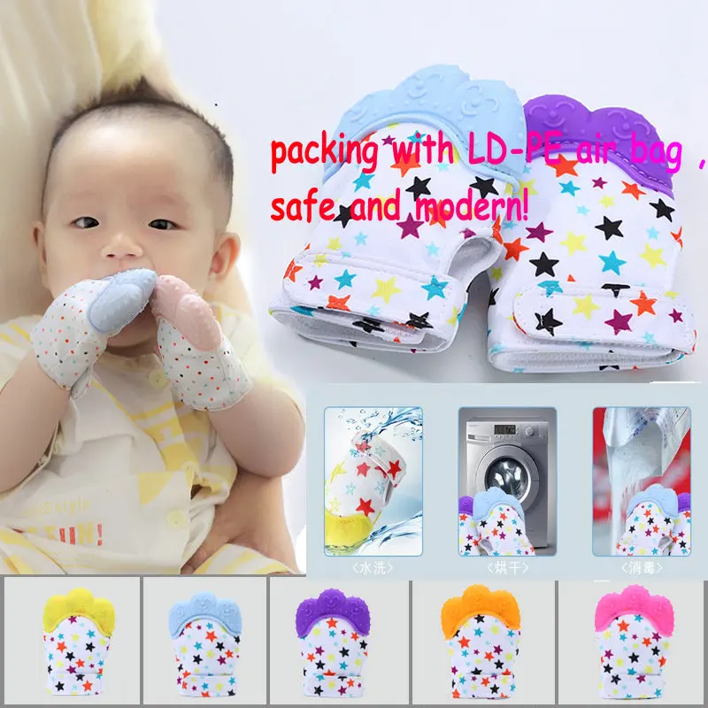 2018 New Baby Silicone Teething Beads Natural Thumb Sound Teether Glove Chewable Nursing Silicone Beads Teethers Dropshipping 
2018 New Baby Silicone Teething Beads Natural Thumb Sound Teether Glove Chewable Nursing Silicone Beads Teethers Dropshipping