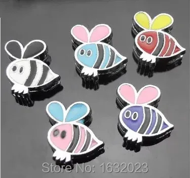 Hot !! 20PCS/Lot 8MM Honeybee Slide Charms Mixed Colors Fit for 8mm wristband or belt ,Wholesale SC96
Hot !! 20PCS/Lot 8MM Honeybee Slide Charms Mixed Colors Fit for 8mm wristband or belt ,Wholesale SC96