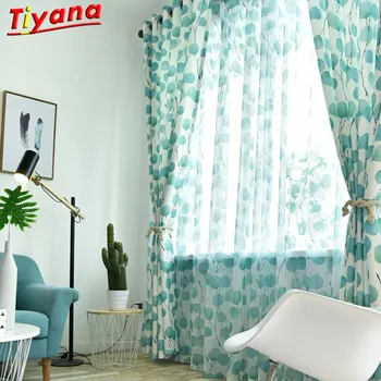 Green leave window plant curtains for bedroom kitchen tulle curtain living room home decoration children boys girl house #30
Green leave window plant curtains for bedroom kitchen tulle curtain living room home decoration children boys girl house #30