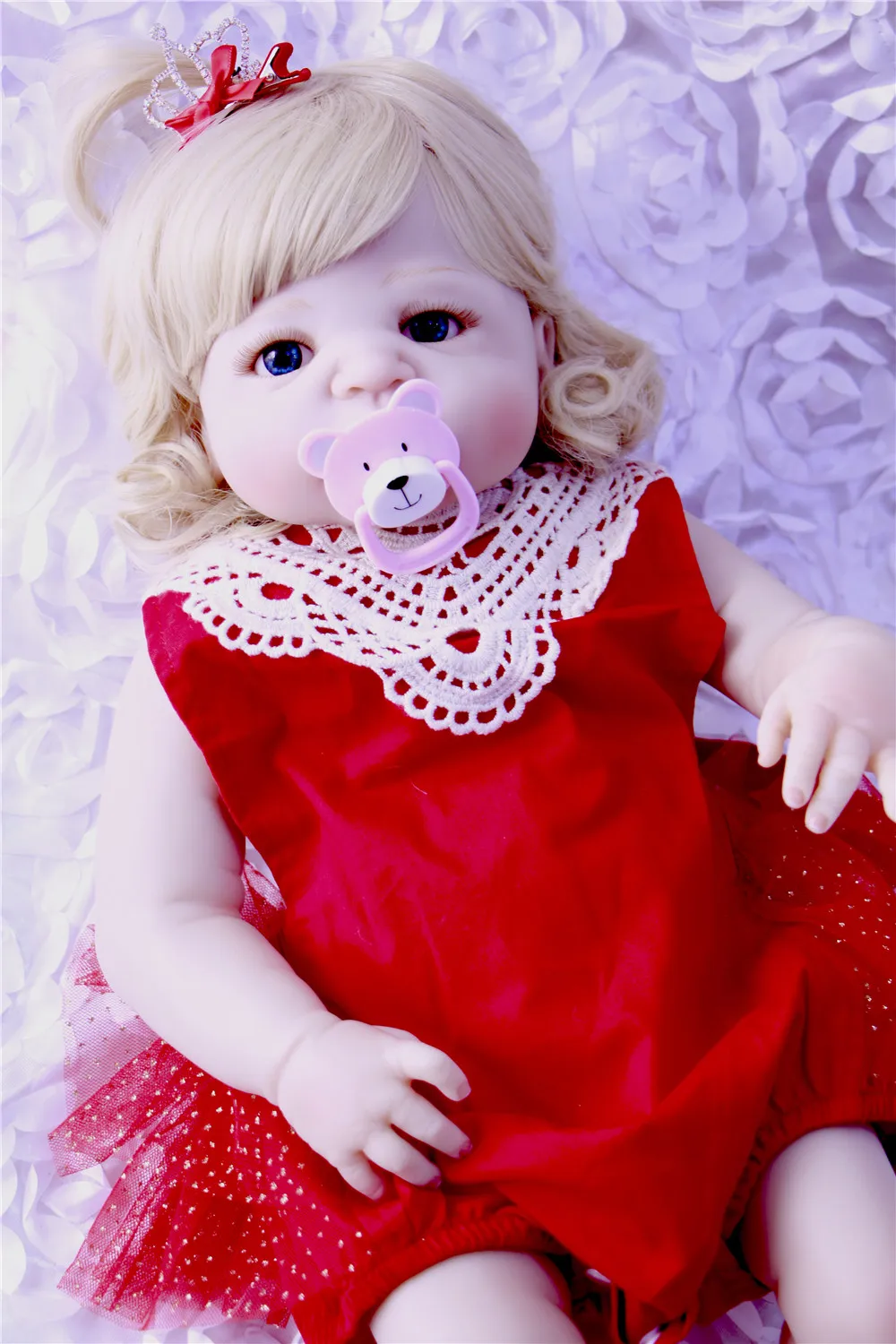 22inch Full Silicone Reborn Girl Baby Doll Toys Realistic real looking Newborn Princess Babies Doll Lovely Birthday presents
22inch Full Silicone Reborn Girl Baby Doll Toys Realistic real looking Newborn Princess Babies Doll Lovely Birthday presents