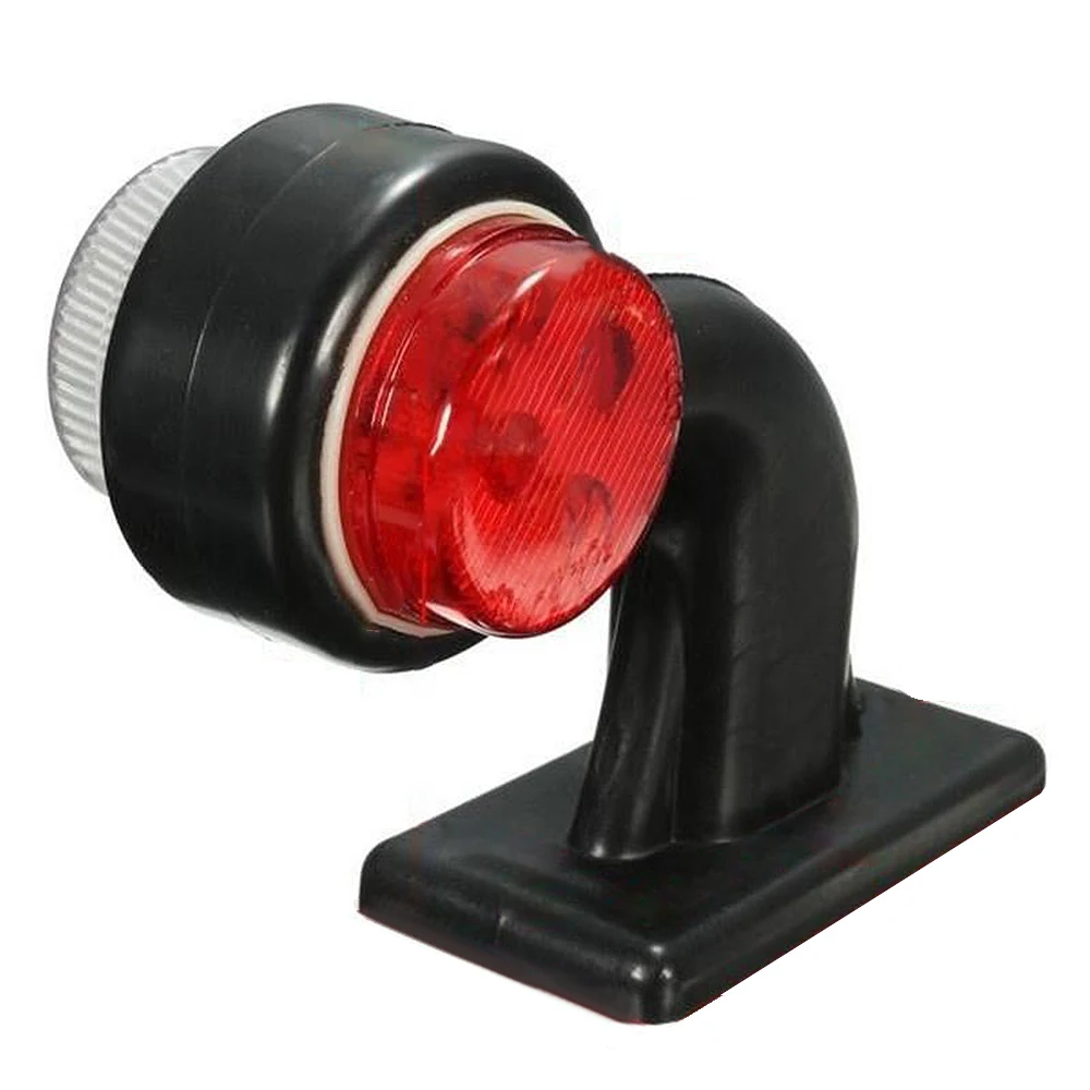 2PCS 12 LED Side Marker Indicator Lights Elbow Lamp Side Marked Lamp For Truck Lorry Caravan Trailer 12/24V Red White
2PCS 12 LED Side Marker Indicator Lights Elbow Lamp Side Marked Lamp For Truck Lorry Caravan Trailer 12/24V Red White