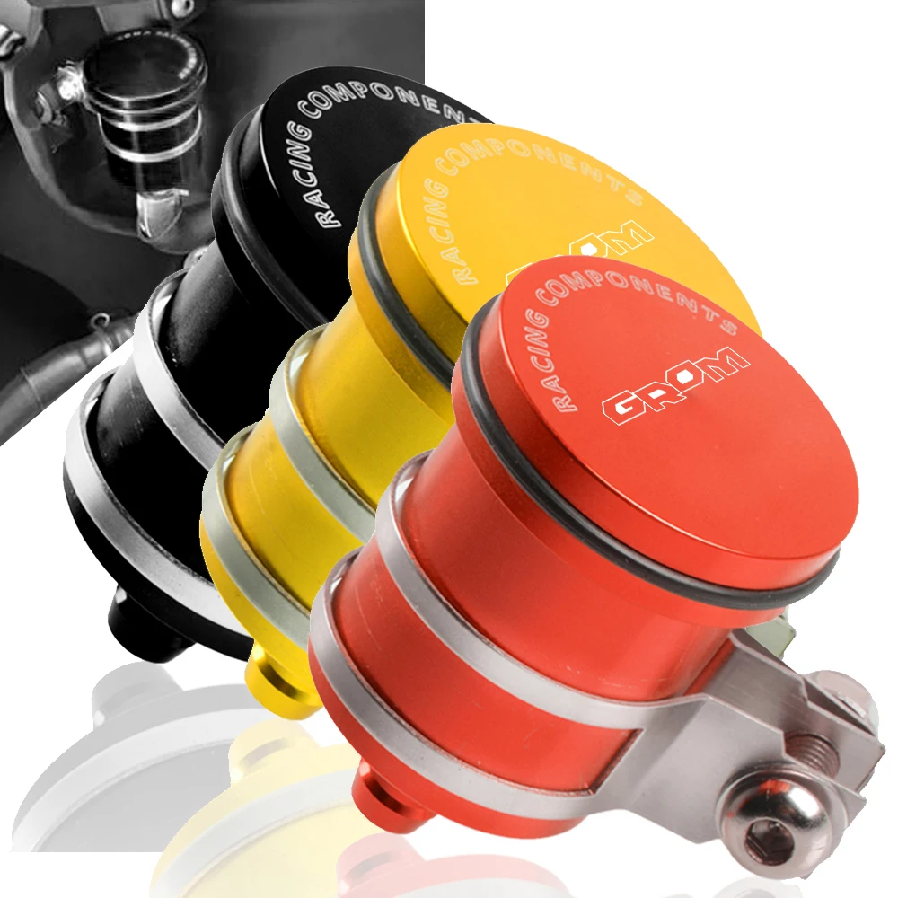 For Honda GROM MSX125 MSX 125 2013 2014 2015 2016 2017 2018 2019 Rear Brake Fluid Reservoir Clutch Tank Oil Fluid Cup Cover
For Honda GROM MSX125 MSX 125 2013 2014 2015 2016 2017 2018 2019 Rear Brake Fluid Reservoir Clutch Tank Oil Fluid Cup Cover