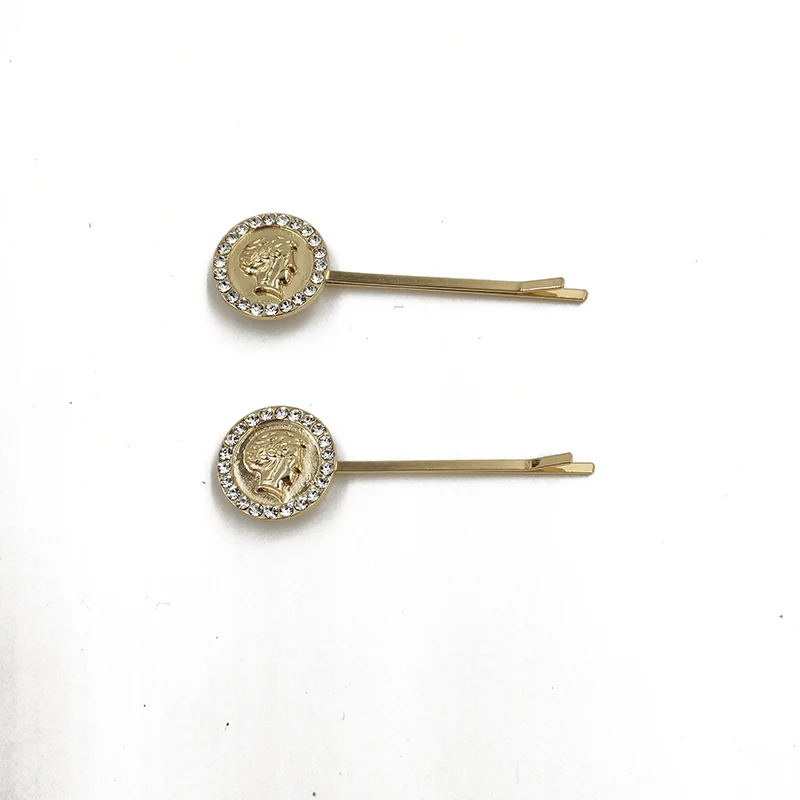 Rongho Baroque Vintage crystal human head hairpins for women headwear hair jewelry gold coin hair clips femme hair accessories
Rongho Baroque Vintage crystal human head hairpins for women headwear hair jewelry gold coin hair clips femme hair accessories