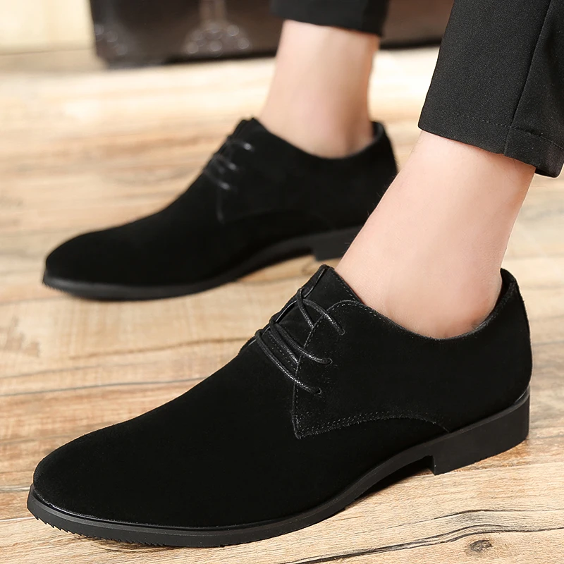 designer suede genuine leather men shoes italian formal male footwear elegant wedding work flats man dress oxford shoes for men (25)