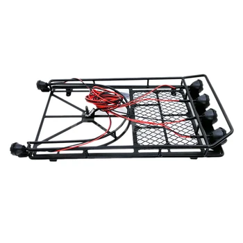Roof Luggage Rack 4 Led Light Bar For 1/10 Rc Crawler For D90 For Axial For Scx10 Rc Cars Accessories
Roof Luggage Rack 4 Led Light Bar For 1/10 Rc Crawler For D90 For Axial For Scx10 Rc Cars Accessories