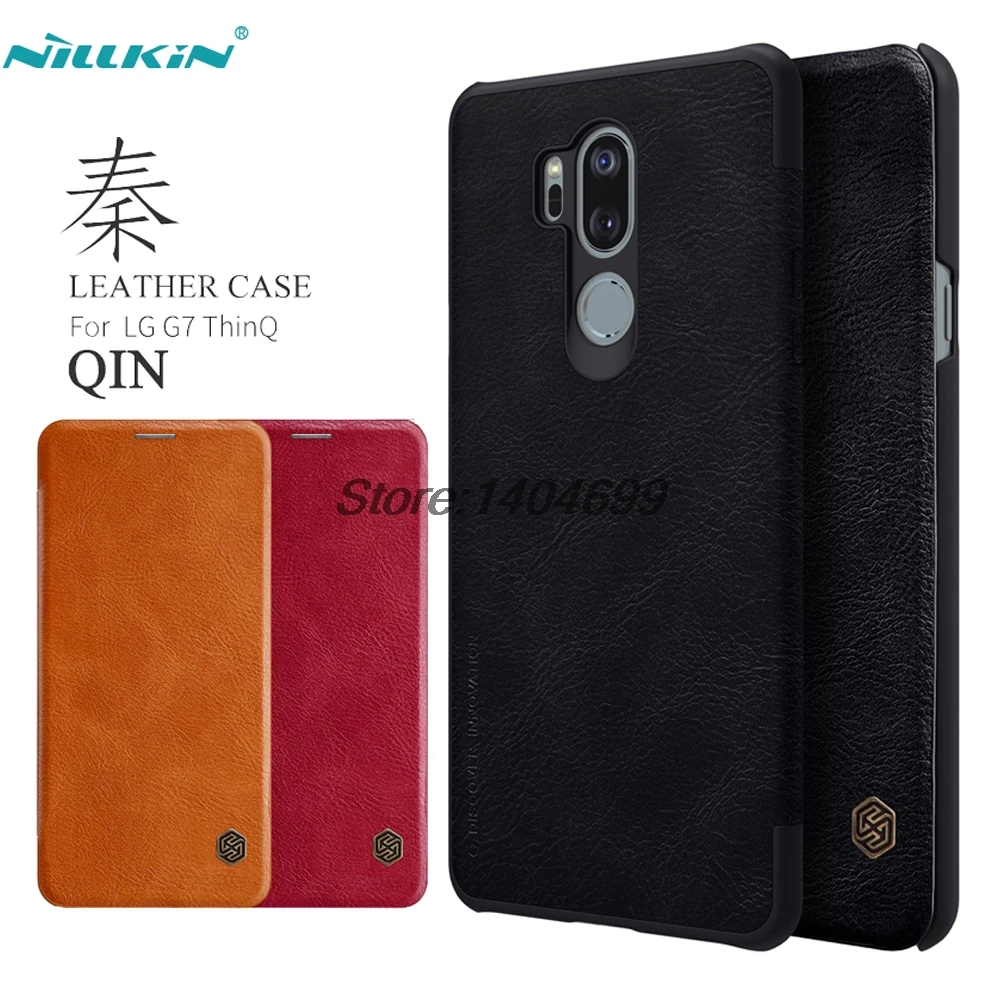 SFor LG G7 ThinQ Flip Case LG G7 ThinQ Cover Nillkin Qin Series PU Leather Case For LG G7 ThinQ With Sleep Wake Up Card Bag
SFor LG G7 ThinQ Flip Case LG G7 ThinQ Cover Nillkin Qin Series PU Leather Case For LG G7 ThinQ With Sleep Wake Up Card Bag