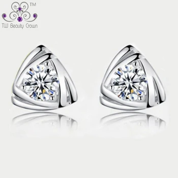 1 Pair 925 Sterling Silver Elegant Shining Clear Cubic Zirconia Small Stud Earrings For Women Fashion Jewelry Bijoux Brincos
1 Pair 925 Sterling Silver Elegant Shining Clear Cubic Zirconia Small Stud Earrings For Women Fashion Jewelry Bijoux Brincos