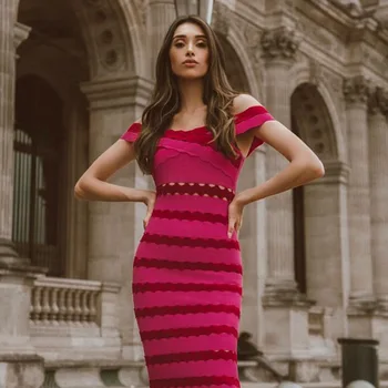 Hollow Out bandage celebrity V-neck body con sexy women backless the party dresses wholesale
Hollow Out bandage celebrity V-neck body con sexy women backless the party dresses wholesale