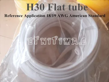 PVC Tube, Flat Tube, PVC pipe White H30 Reference Application 18/19 AWG For ID printing machine electronic lettering machin
PVC Tube, Flat Tube, PVC pipe White H30 Reference Application 18/19 AWG For ID printing machine electronic lettering machin