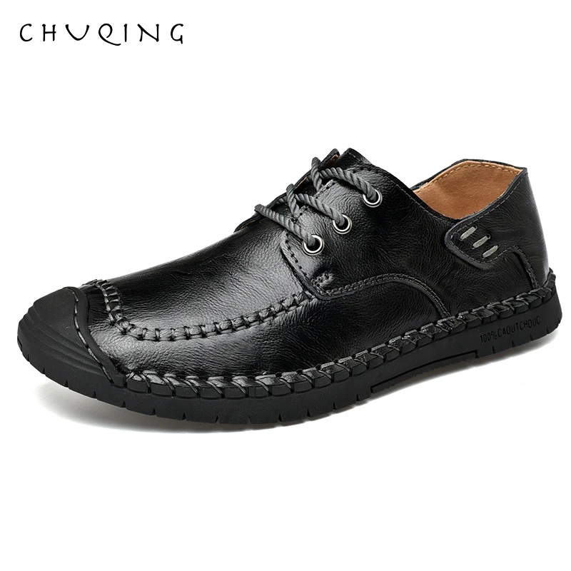 CHUQING Luxury Design New Genuine Leather Men Slip On Sneakers Flat Casual Men Shoes
CHUQING Luxury Design New Genuine Leather Men Slip On Sneakers Flat Casual Men Shoes