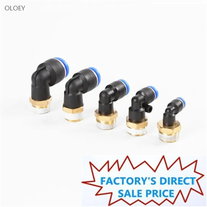 2PCS/Lot PL Pneumatic Male Elbow Connector Fitting Plug Socket Tube Air Push In OD 4 6 8 10 12 14 16MM
2PCS/Lot PL Pneumatic Male Elbow Connector Fitting Plug Socket Tube Air Push In OD 4 6 8 10 12 14 16MM