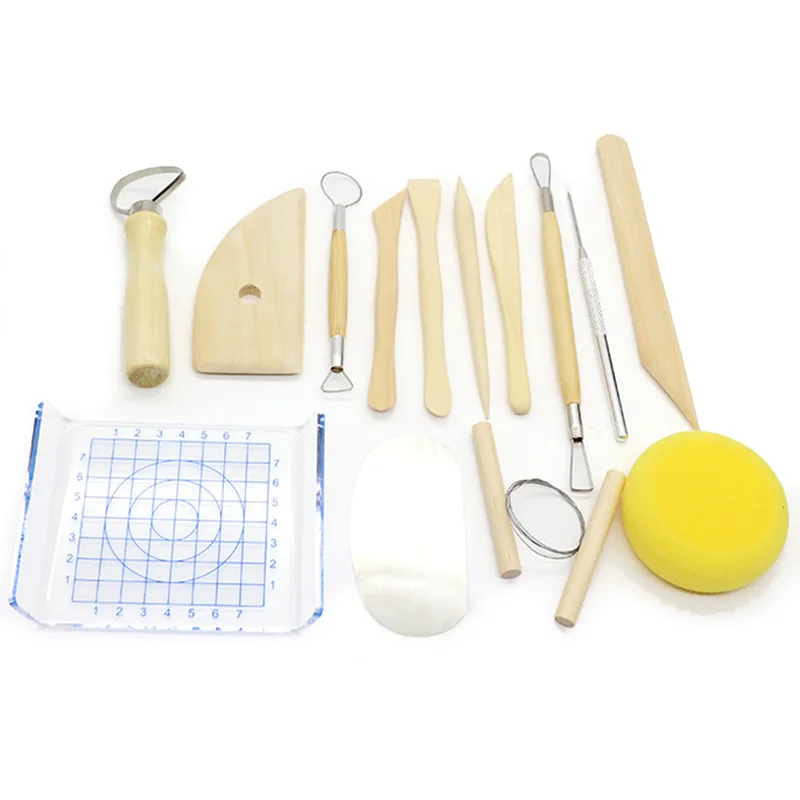 Sculpting tools Polymer Clay Knife Set for Modeling Pottery Tools Ceramic Clay Cutting Knife Plastic Wood Steel Carving Tool Kit
Sculpting tools Polymer Clay Knife Set for Modeling Pottery Tools Ceramic Clay Cutting Knife Plastic Wood Steel Carving Tool Kit