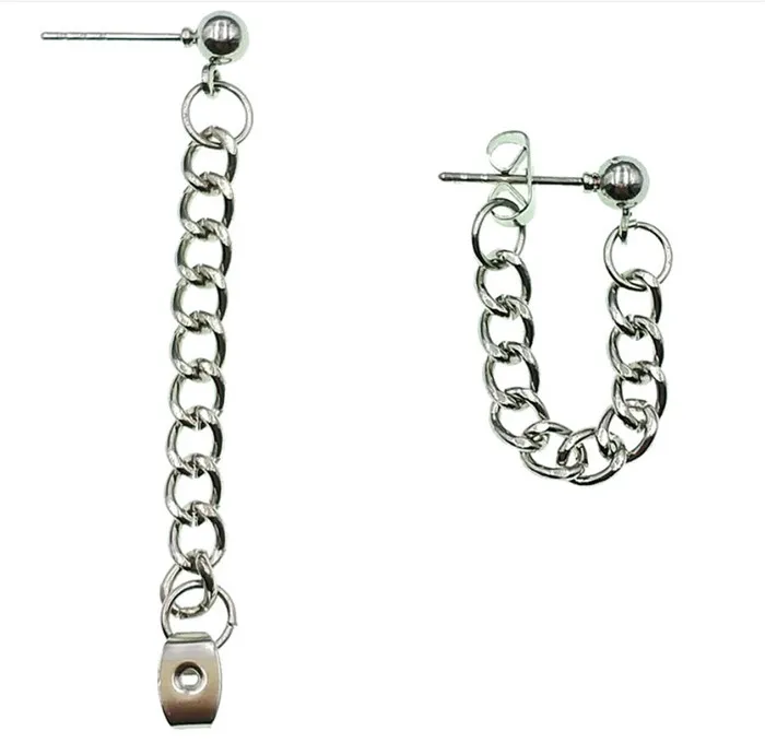 A287 Fashion personality contracted men and women wear punk temperament chain earrings
A287 Fashion personality contracted men and women wear punk temperament chain earrings
