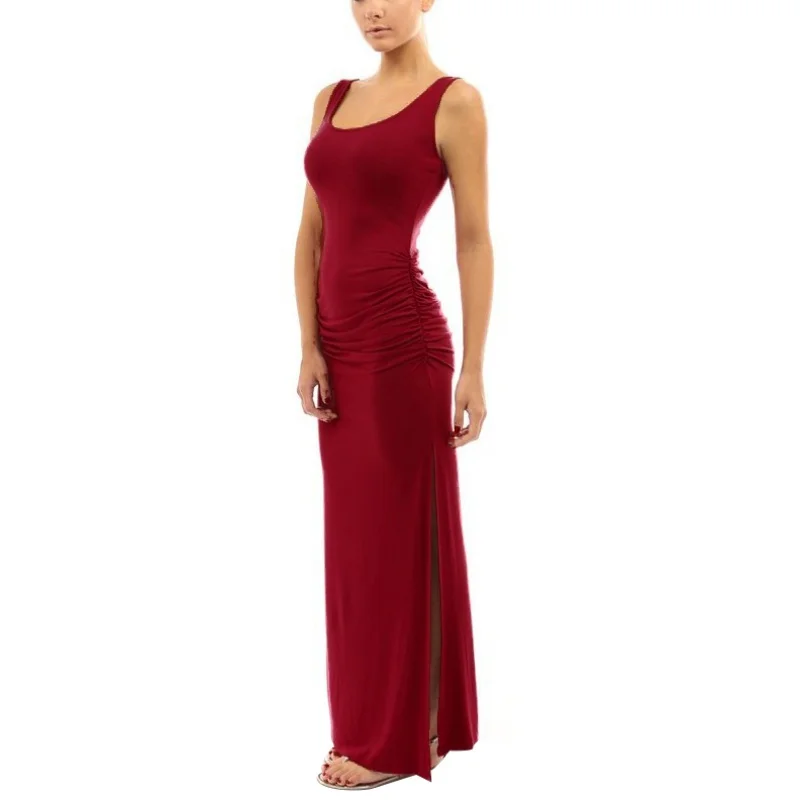 Summer Sexy Casual Long Dresses For Women Sleeveless tank Floor Length Maxi Dress Women O Neck Solid Dress Female Vestidos
Summer Sexy Casual Long Dresses For Women Sleeveless tank Floor Length Maxi Dress Women O Neck Solid Dress Female Vestidos