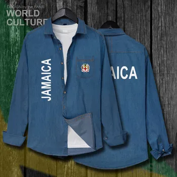 Jamaica JAM Jamaican Men Jacket Top Autumn Cotton Turn-down Collar Jeans Shirt Long Sleeve Fashion Cowboy Coat Casual Clothes 20
Jamaica JAM Jamaican Men Jacket Top Autumn Cotton Turn-down Collar Jeans Shirt Long Sleeve Fashion Cowboy Coat Casual Clothes 20