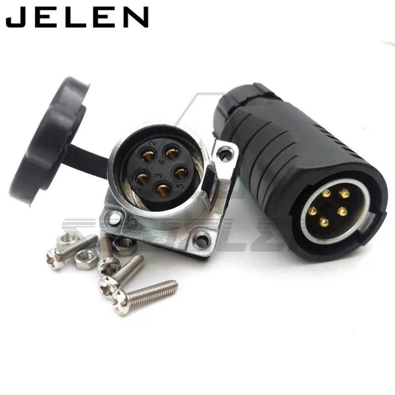 XHE20, Waterproof Wire Connector plug and socket for Automotive Connectors 5pin , Industrial Power Panel Mount Connectors
XHE20, Waterproof Wire Connector plug and socket for Automotive Connectors 5pin , Industrial Power Panel Mount Connectors