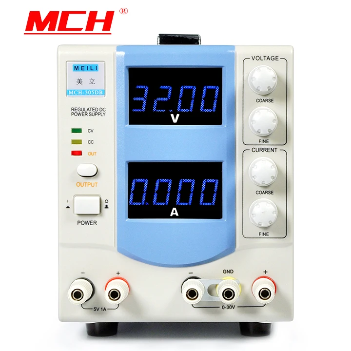 MCH-305DB four-digit display adjustable DC power supply 30V5A precision laboratory power
MCH-305DB four-digit display adjustable DC power supply 30V5A precision laboratory power