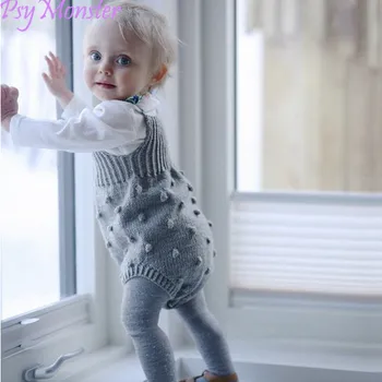 INS spring Autumn Bubble Knit Romper Sweater Baby Boys Infant Rompers Baby Girls Jumpsuits Sleeveless Girl Overall Warm Romper
INS spring Autumn Bubble Knit Romper Sweater Baby Boys Infant Rompers Baby Girls Jumpsuits Sleeveless Girl Overall Warm Romper