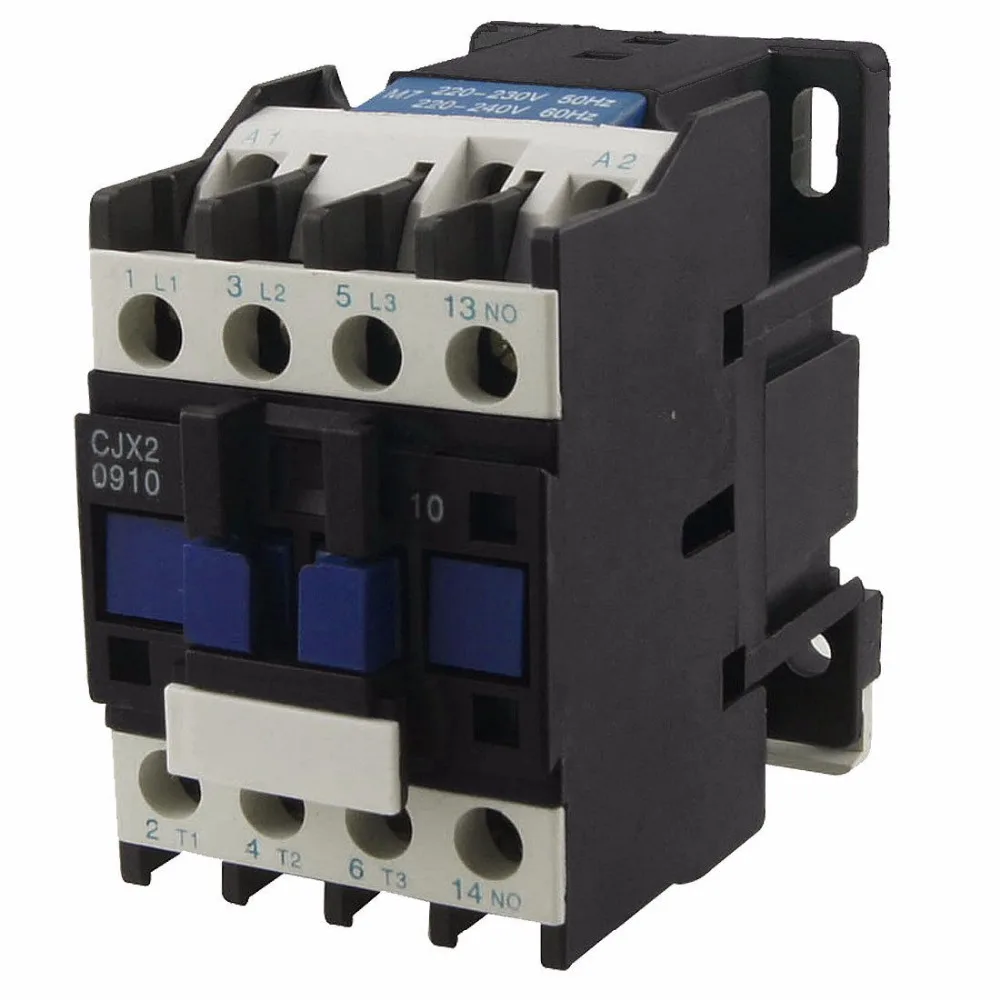 CJX2-0910 Motor Control AC Contactor AC-3 9A 3P+NO 3 Pole 380V 220V 110V 36V 24V Volts Coil
CJX2-0910 Motor Control AC Contactor AC-3 9A 3P+NO 3 Pole 380V 220V 110V 36V 24V Volts Coil