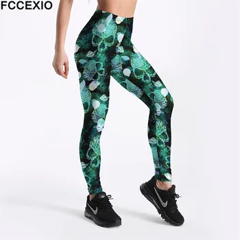 FCCEXIO New Style Workout Leggings High Waist Fitness Legging Mermaid Scale Skull 3D Printed Leggins Female Leg Pants Large Size
FCCEXIO New Style Workout Leggings High Waist Fitness Legging Mermaid Scale Skull 3D Printed Leggins Female Leg Pants Large Size