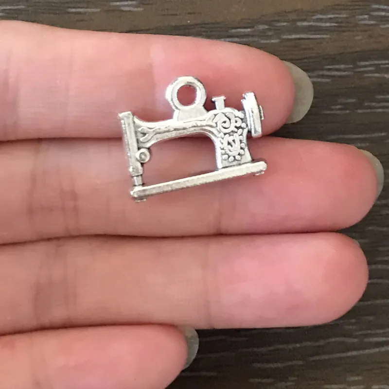 10PCS DIY Charm Sewing Machines Charm Zinc Alloy Pendant Charm for Bracelet Necklace Earring Zipper pulls Jewelry
10PCS DIY Charm Sewing Machines Charm Zinc Alloy Pendant Charm for Bracelet Necklace Earring Zipper pulls Jewelry