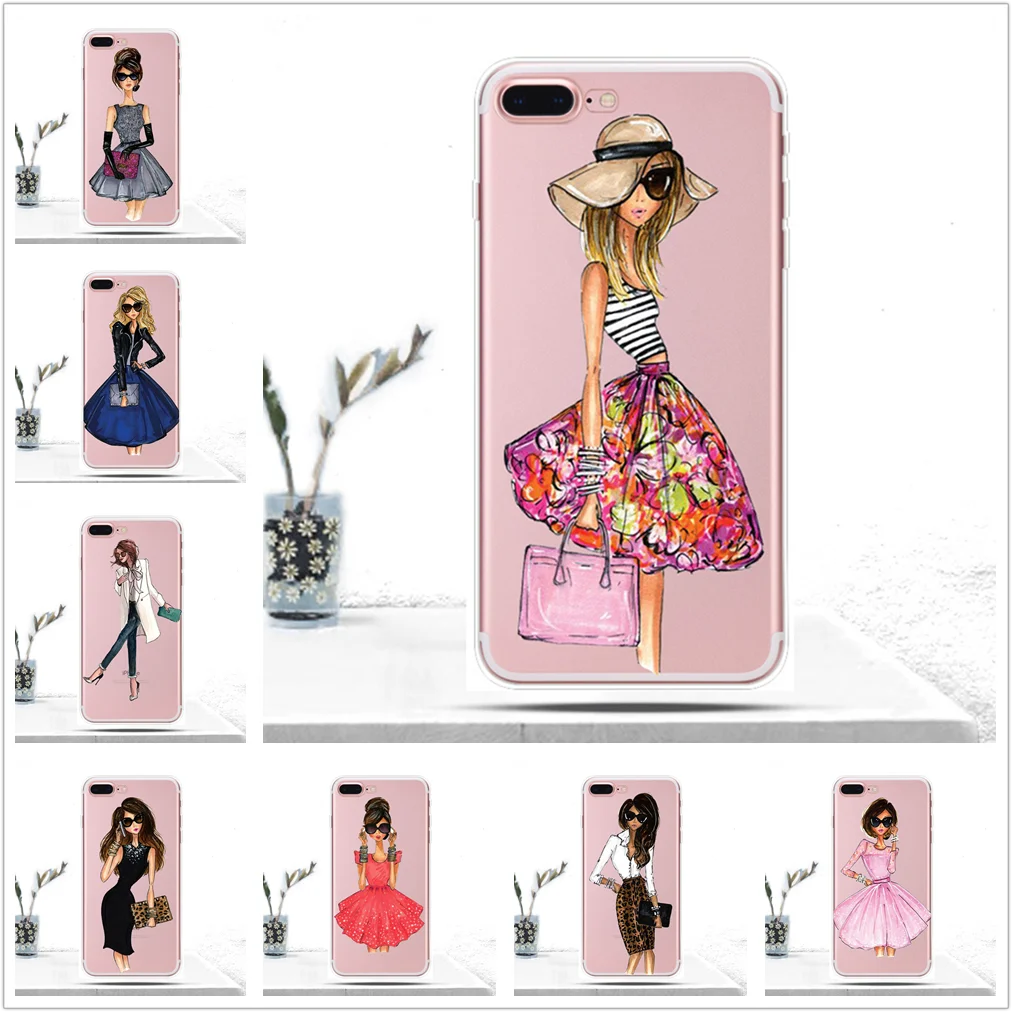 Lady Girl Soft Silicone Case For iPhone 6 6s Phone Back Case TPU Cover for iPhone X 10 7 7Plus 8 8 Plus3D Relief Painted Shell
Lady Girl Soft Silicone Case For iPhone 6 6s Phone Back Case TPU Cover for iPhone X 10 7 7Plus 8 8 Plus3D Relief Painted Shell