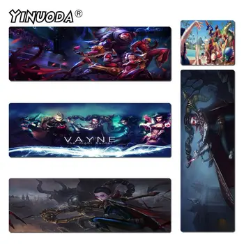 Yinuoda New Printed Vayne Lol Rubber Mouse Durable Desktop Mousepad Size for 180*220 200*250 250*290 300*600 and 400*900*2mm
Yinuoda New Printed Vayne Lol Rubber Mouse Durable Desktop Mousepad Size for 180*220 200*250 250*290 300*600 and 400*900*2mm