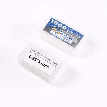 10Boxes 1000pcs/box 316Stainless Steel 0.25X31mm Loose Needles High Quality Professional Tattoo Needles Supply Free Shipping
10Boxes 1000pcs/box 316Stainless Steel 0.25X31mm Loose Needles High Quality Professional Tattoo Needles Supply Free Shipping