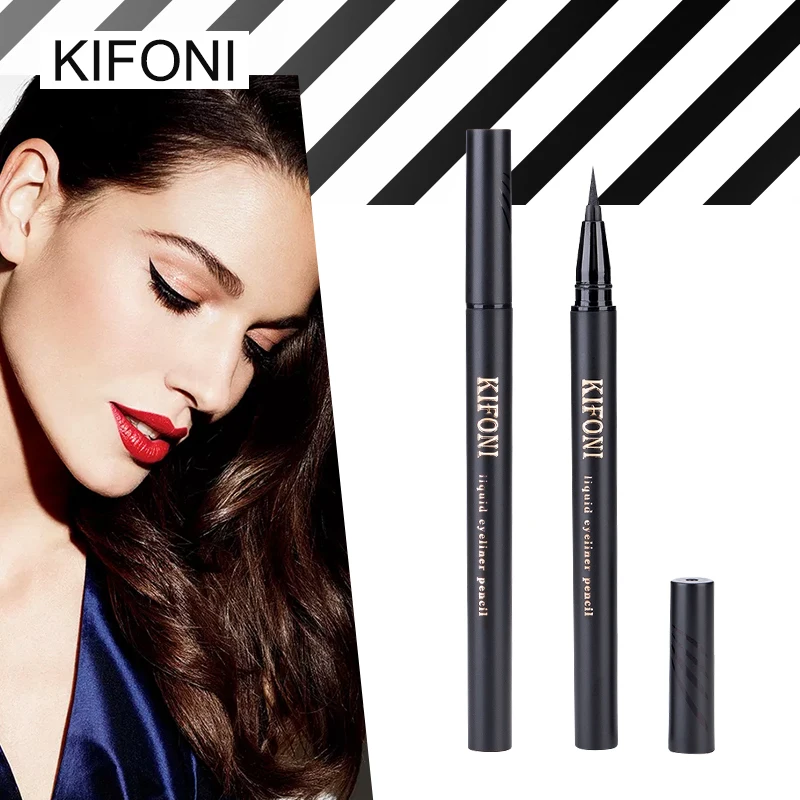 KIFONI 1PCS New Brand Beauty Cat Style Black Long-lasting Waterproof Liquid Eyeliner Eye Liner Pen Pencil Makeup Cosmetic Tool
KIFONI 1PCS New Brand Beauty Cat Style Black Long-lasting Waterproof Liquid Eyeliner Eye Liner Pen Pencil Makeup Cosmetic Tool