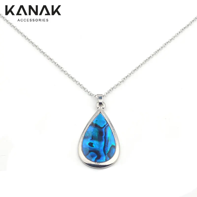 KANAK Natural Ocean Beach Dark Blue Water Drop Pendant Necklaces Ethnic Fashion Friendship Charms Necklaces For Women Jewelry
KANAK Natural Ocean Beach Dark Blue Water Drop Pendant Necklaces Ethnic Fashion Friendship Charms Necklaces For Women Jewelry