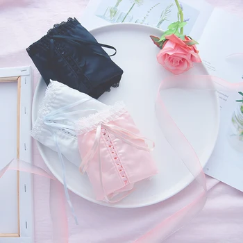 Little fairy tie with waist lace sexy girl heart sweet soft sister student cute cotton triangle ladies underwear Lolita
Little fairy tie with waist lace sexy girl heart sweet soft sister student cute cotton triangle ladies underwear Lolita