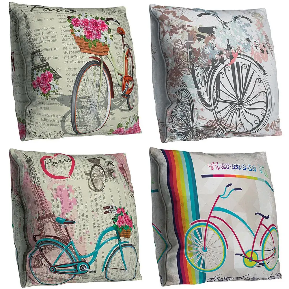 Fashion Bicycle Flower Double-sided Print Breathable Pillow Case Cushion Cover Sofa Bed Car Home Decor
Fashion Bicycle Flower Double-sided Print Breathable Pillow Case Cushion Cover Sofa Bed Car Home Decor