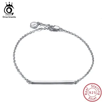 ORSA JEWELS Real 925 Sterling Silver Bracelets For Women Sample Design 17cm Long Female Bracelet Silver 925 Jewelry Gift OSB23
ORSA JEWELS Real 925 Sterling Silver Bracelets For Women Sample Design 17cm Long Female Bracelet Silver 925 Jewelry Gift OSB23