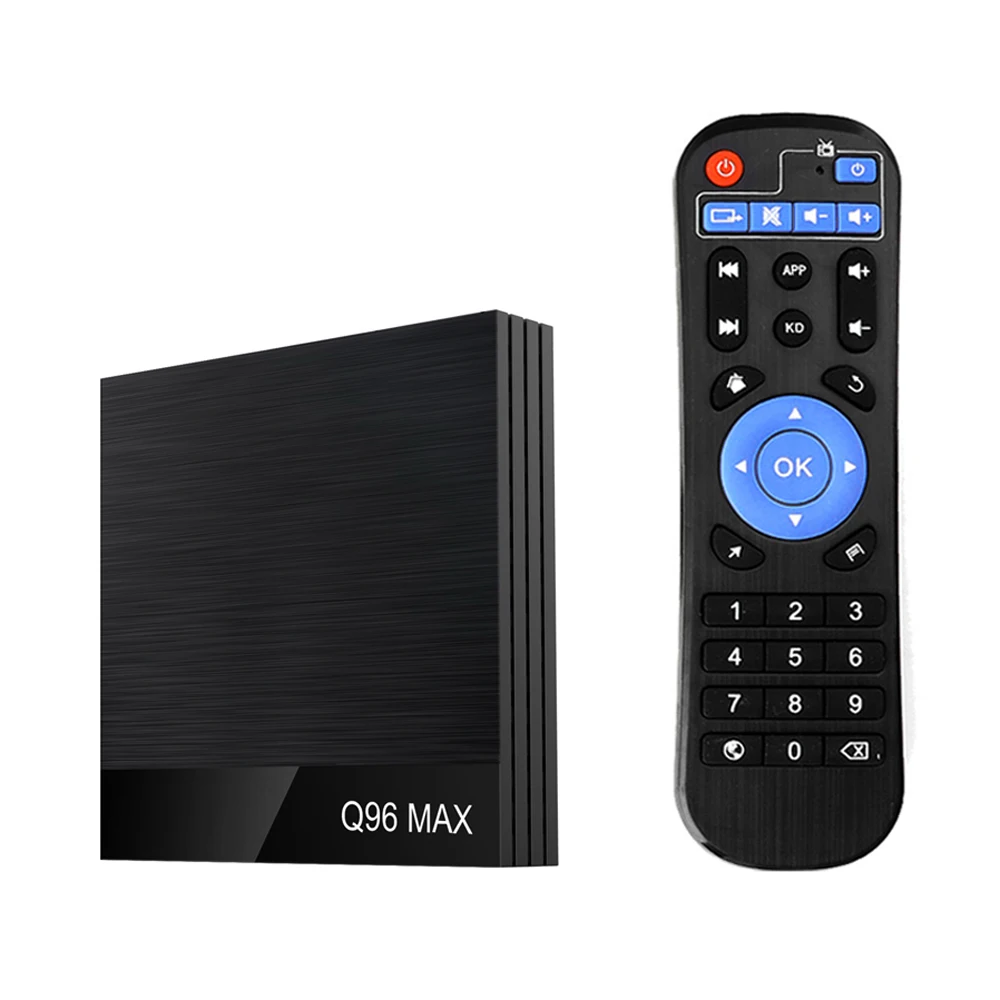 Q96 MAX TV BOX Android 9.0 TV Box Allwinner H6 4K Media Player HDR 6K Decoding 4GB 32GB 2.4G WiFi 100M LAN USB3.0 VP9 H.265 DLNA
Q96 MAX TV BOX Android 9.0 TV Box Allwinner H6 4K Media Player HDR 6K Decoding 4GB 32GB 2.4G WiFi 100M LAN USB3.0 VP9 H.265 DLNA