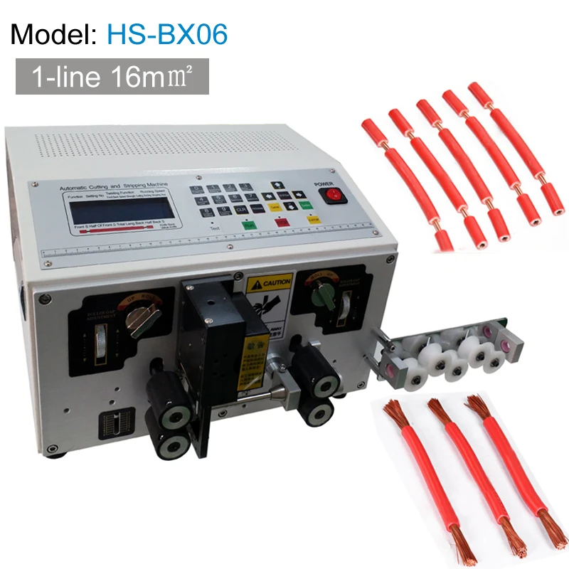 Fully-automatic Stripping and Cutting Machine Stripper Cable Machine from 1.5 to 16mm2 With 220V 110V
Fully-automatic Stripping and Cutting Machine Stripper Cable Machine from 1.5 to 16mm2 With 220V 110V
