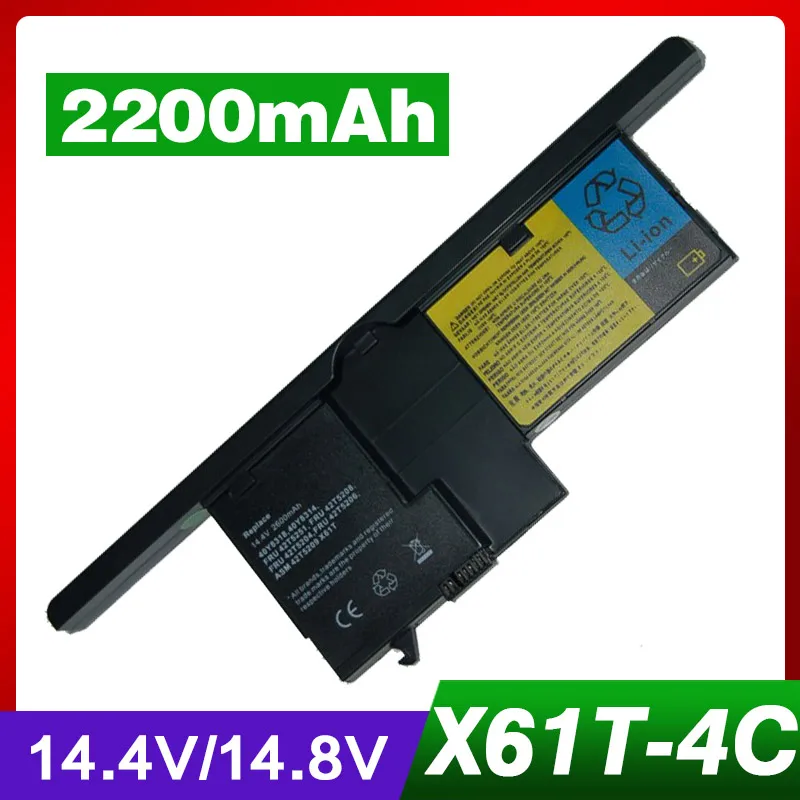 Laptop Battery For Lenovo FRU 42T5204 42T5206 42T5208 ThinkPad X60 Tablet PC 6363 6366 6364 ThinkPad X61 Tablet PC 7762 7767
Laptop Battery For Lenovo FRU 42T5204 42T5206 42T5208 ThinkPad X60 Tablet PC 6363 6366 6364 ThinkPad X61 Tablet PC 7762 7767