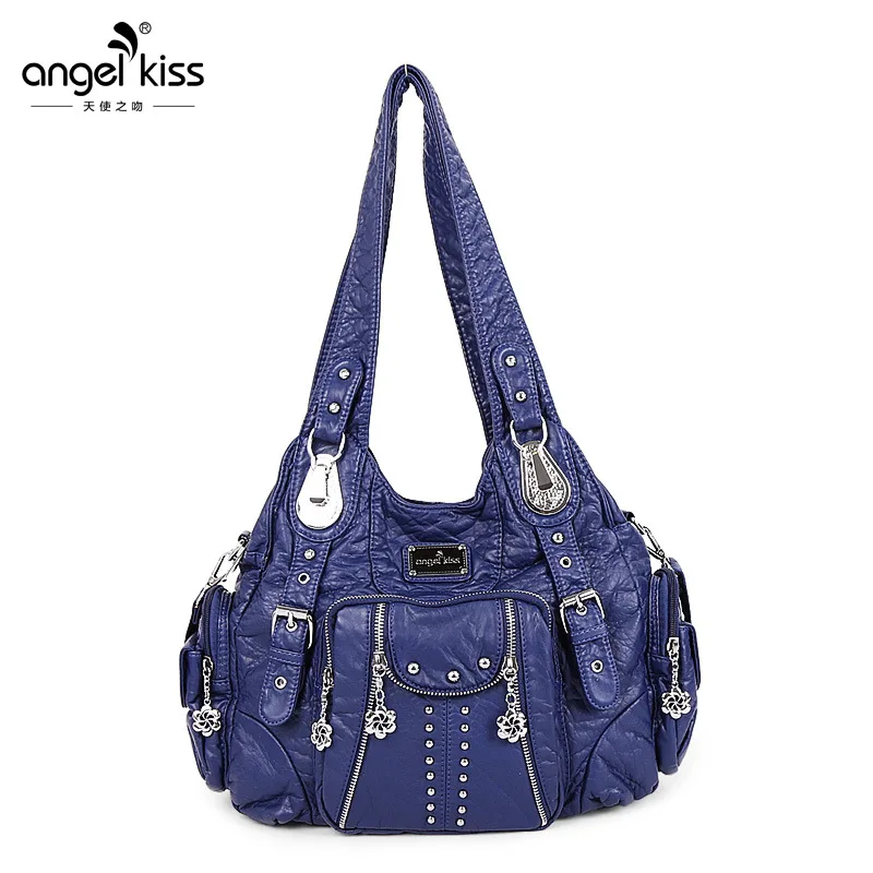2019 High Designer Washed PU Leather Multi Function Large Messenger Crossbody Bags Chic Travel Shopping Sling Tote Shoulder Bags
2019 High Designer Washed PU Leather Multi Function Large Messenger Crossbody Bags Chic Travel Shopping Sling Tote Shoulder Bags
