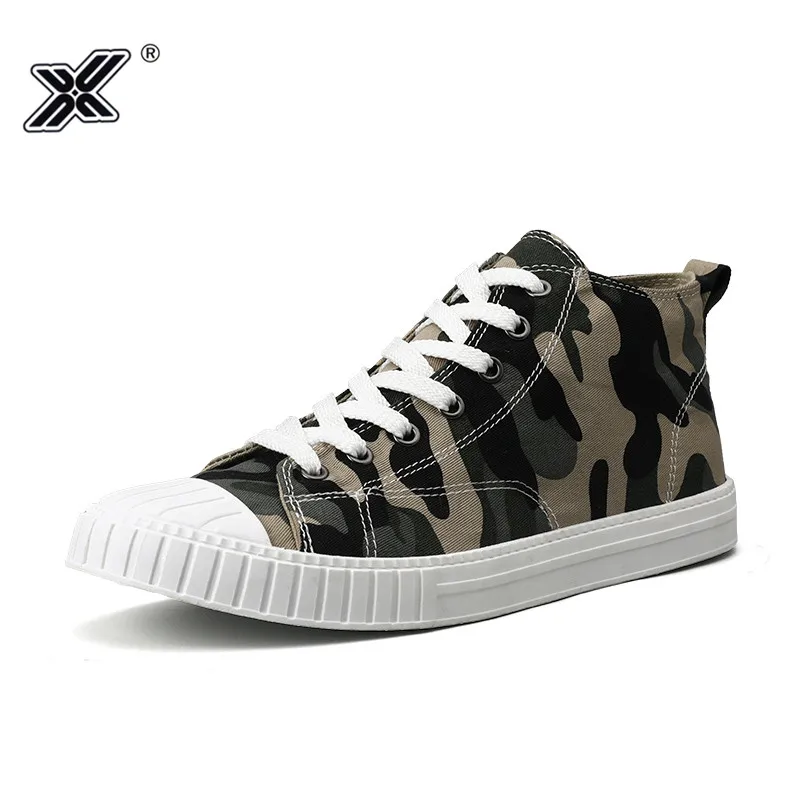 X Brand Vulcanize Casual Men Shoes High Top Comfortable Designer Army-green Painting Canvas Men Shoes alpargatas zapatillas Lona
X Brand Vulcanize Casual Men Shoes High Top Comfortable Designer Army-green Painting Canvas Men Shoes alpargatas zapatillas Lona