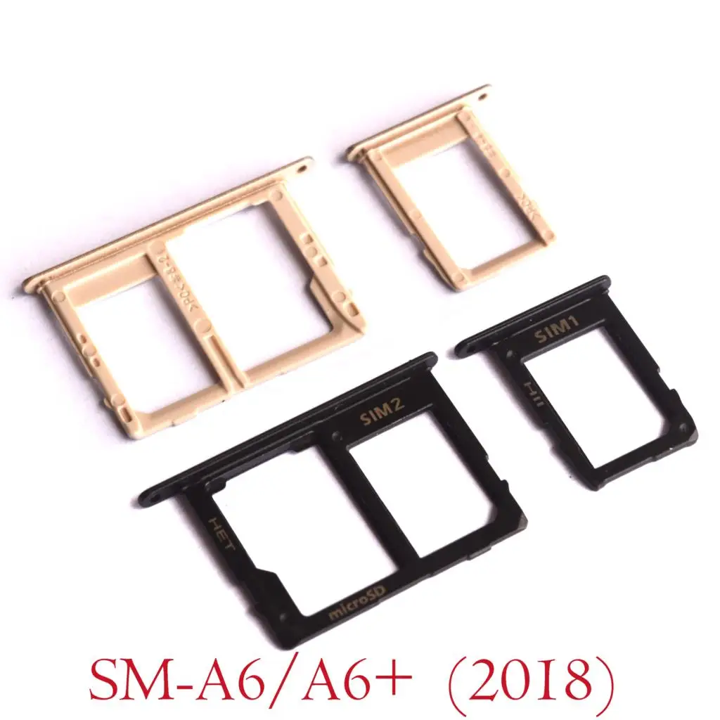 SIM Tray Holder SD Card Reader Slot Adapter for Samsung Galaxy A6 A6+ 2018 A600F/FN/DS A605F A605FD/DS
SIM Tray Holder SD Card Reader Slot Adapter for Samsung Galaxy A6 A6+ 2018 A600F/FN/DS A605F A605FD/DS