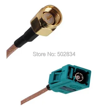 10pcs Fakra Jack "Z" straight Female to SMA Male plug pigtail cable RG316 20cm for Car GPS Cable
10pcs Fakra Jack "Z" straight Female to SMA Male plug pigtail cable RG316 20cm for Car GPS Cable