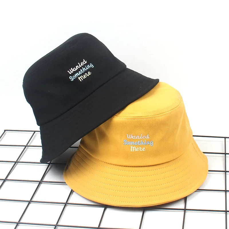2019 New Fisherman Hat women Female New Letters Embroidery Basin Cap Men Spring and Summer Outdoor Wild men bucket sun hats
2019 New Fisherman Hat women Female New Letters Embroidery Basin Cap Men Spring and Summer Outdoor Wild men bucket sun hats