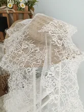 3 Yards Chantilly Frehcn Alencon Lace Fabric, Alencon Lace Fabric, Bridal Wedding Lace Fabric, Eyelash French Lace Fabric
3 Yards Chantilly Frehcn Alencon Lace Fabric, Alencon Lace Fabric, Bridal Wedding Lace Fabric, Eyelash French Lace Fabric